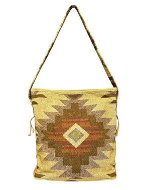 Vintage Carpetbags of America Southwestern Tapestry Shoulder Bag Boho